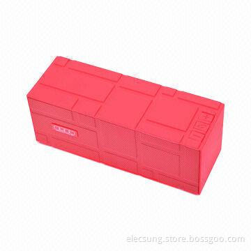 Portable Speaker with Handsfree Calling, Wireless Music, Great Bass, Crystal Box Retailing Packaging